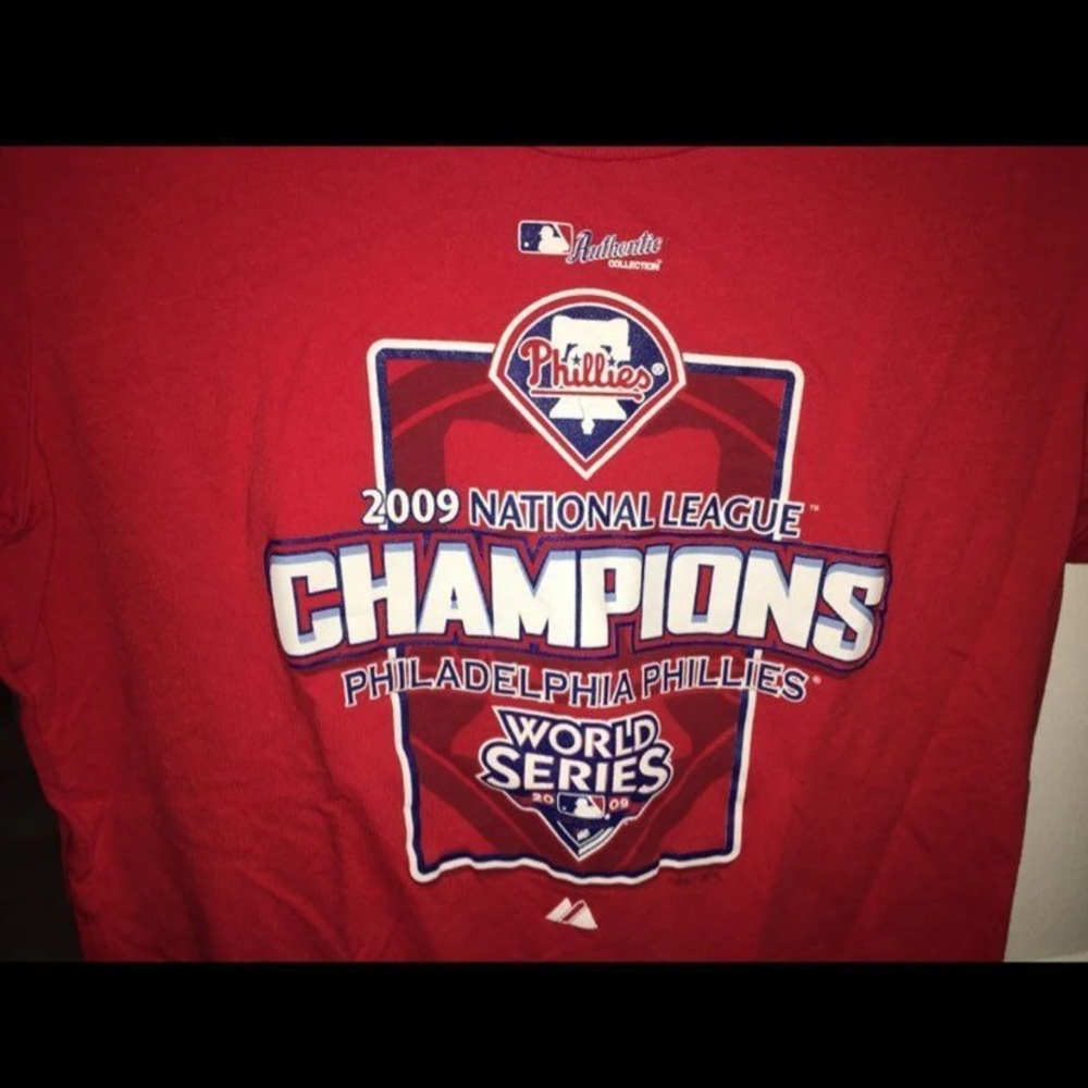 MLB Phillies 2009 World Series Shirt
